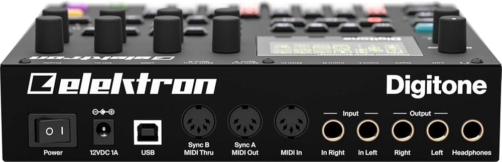 Elektron Digitone DTN-1 - トラック制作まで対応できる、FM音源